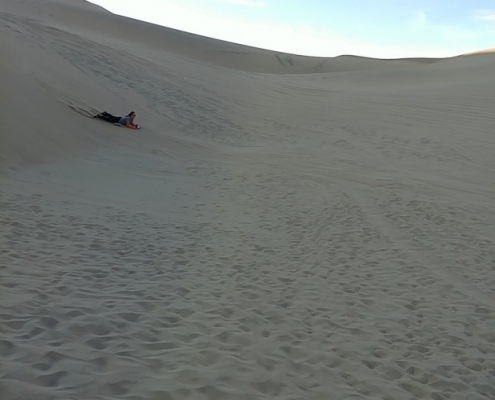 Huacachina sandboarding